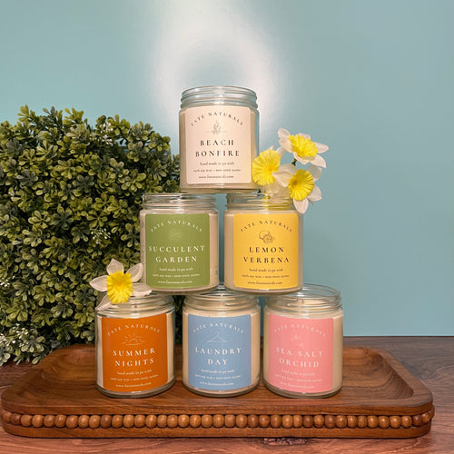 Spring/Summer Candle Bundle- Single Wick - Fate Naturals