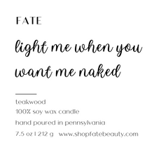 Load image into Gallery viewer, CUSTOM Candle - Fate Beauty