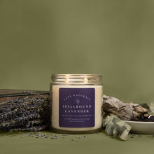 Load image into Gallery viewer, Spellbound Lavender Non-Toxic Candle (charred embers + clary sage) - Fate Naturals