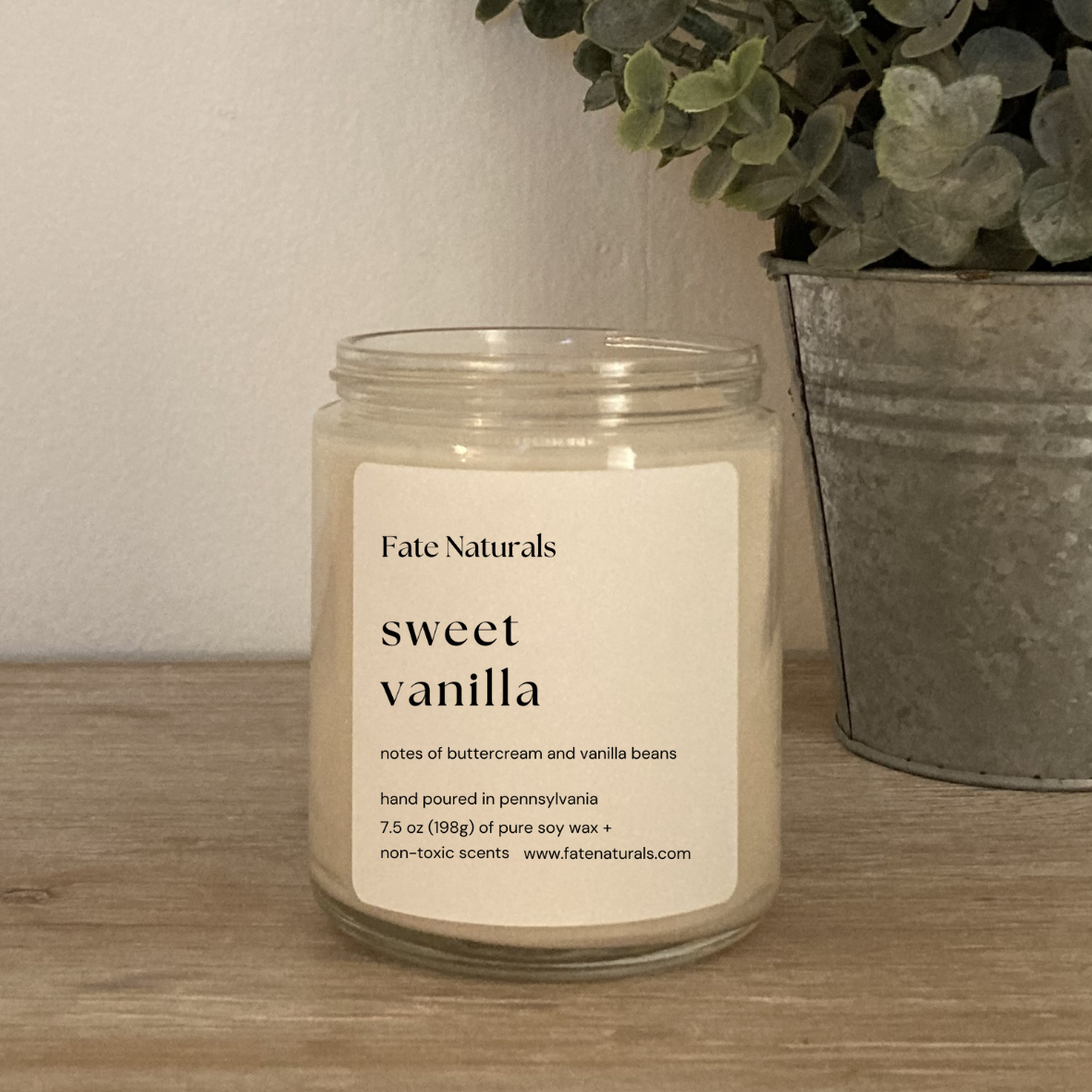 Sweet Vanilla Non-Toxic Candle