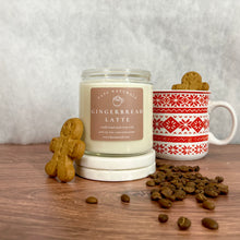 Load image into Gallery viewer, Gingerbread Latte Non-Toxic Candle (Espresso + Gingerbread Cookies)
