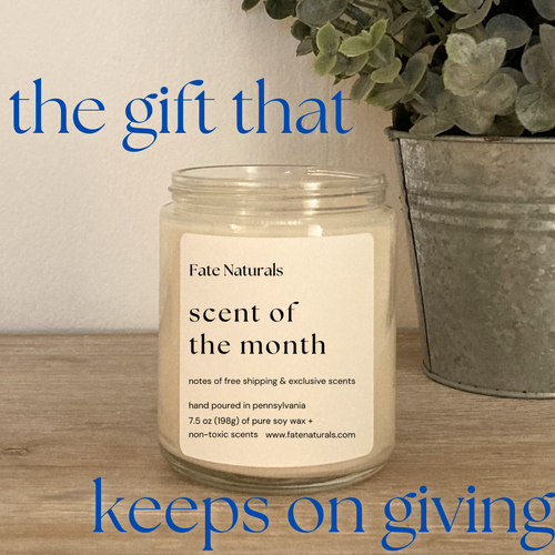Prepaid Subscription Box Gift- 3 or 6 Month - Fate Naturals