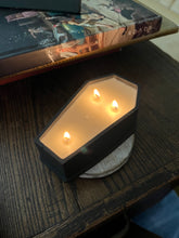 Load image into Gallery viewer, Limited Edition Coffin Candle | Ghost Stories (Midnight Mahogany scented)
