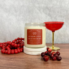 Load image into Gallery viewer, Sparkling Cranberry Non-Toxic Candle (Champagne &amp; Cranberries)
