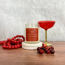 Load image into Gallery viewer, Sparkling Cranberry Non-Toxic Candle (Champagne &amp; Cranberries)
