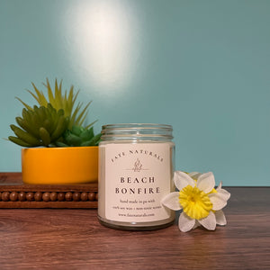 Beach Bonfire Non-Toxic Candle *Limited Edition Spring Collection* - Fate Naturals