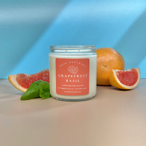 Grapefruit Basil Non-Toxic Candle *Limited Edition Spring Collection*