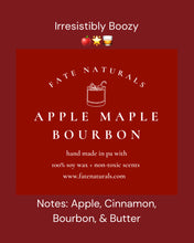 Load image into Gallery viewer, Apple Maple Bourbon Non-Toxic Candle
