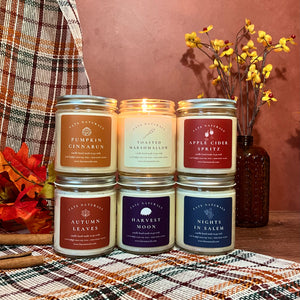 Fall Candle Bundle- Non-Toxic Soy Candles - Fate Naturals