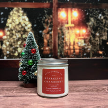 Load image into Gallery viewer, Sparkling Cranberry Non-Toxic Candle (Champagne &amp; Cranberries) - Fate Beauty 
