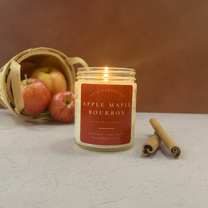 Apple Maple Bourbon Non-Toxic Candle - Fate Beauty 