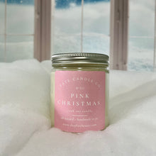 Load image into Gallery viewer, Pink Christmas Non-Toxic Candle (Floral Accord + White Musk) - Fate Beauty 
