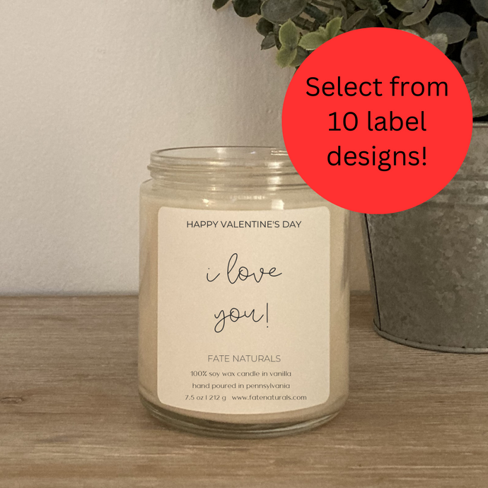 Valentine's Day Gift Candles - Fate Beauty 