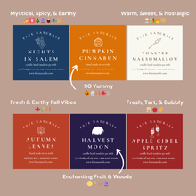 Load image into Gallery viewer, Fall Candle Bundle- Non-Toxic Soy Candles - Fate Naturals

