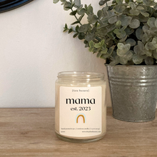 Load image into Gallery viewer, Mama Est. 2023 Non-Toxic Soy Candle (New Mom) - Fate Beauty 
