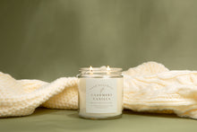 Load image into Gallery viewer, Cashmere Vanilla Non-Toxic Candle (golden amber + light musk)
