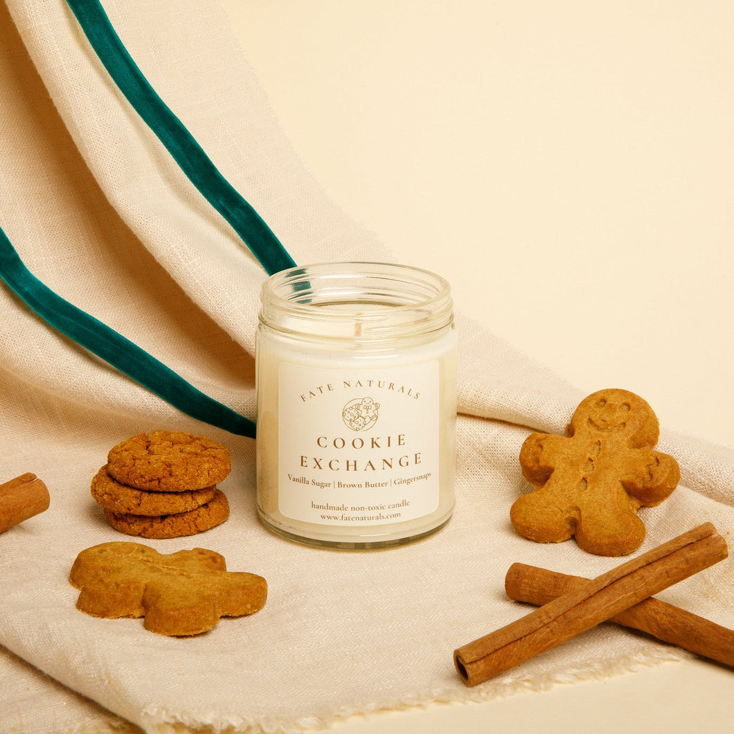 Cookie Exchange Non-Toxic Candle (Brown Sugar + Cinnamon Vanilla)