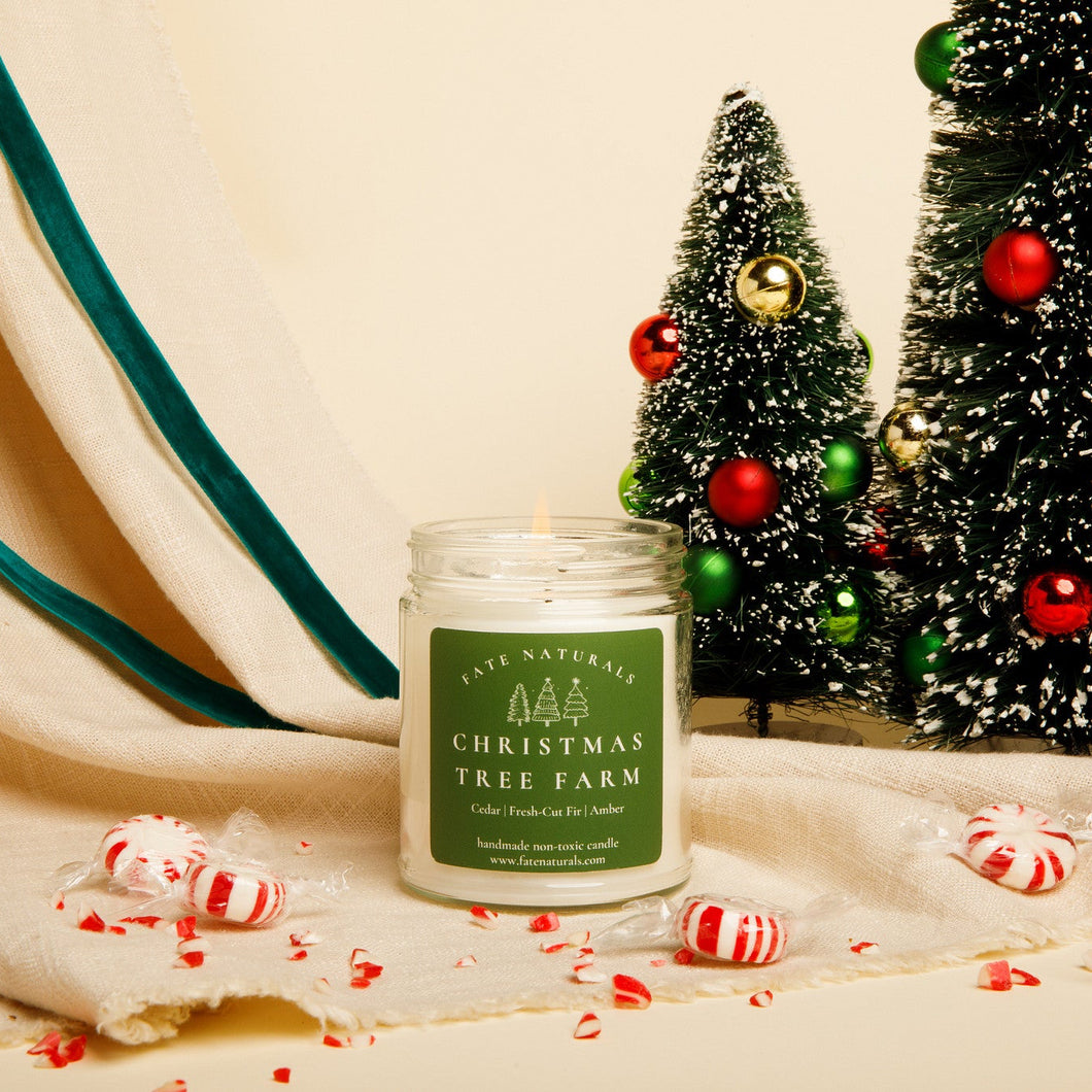 Christmas Tree Farm Non-Toxic Candle (Fir + Cedarwood)